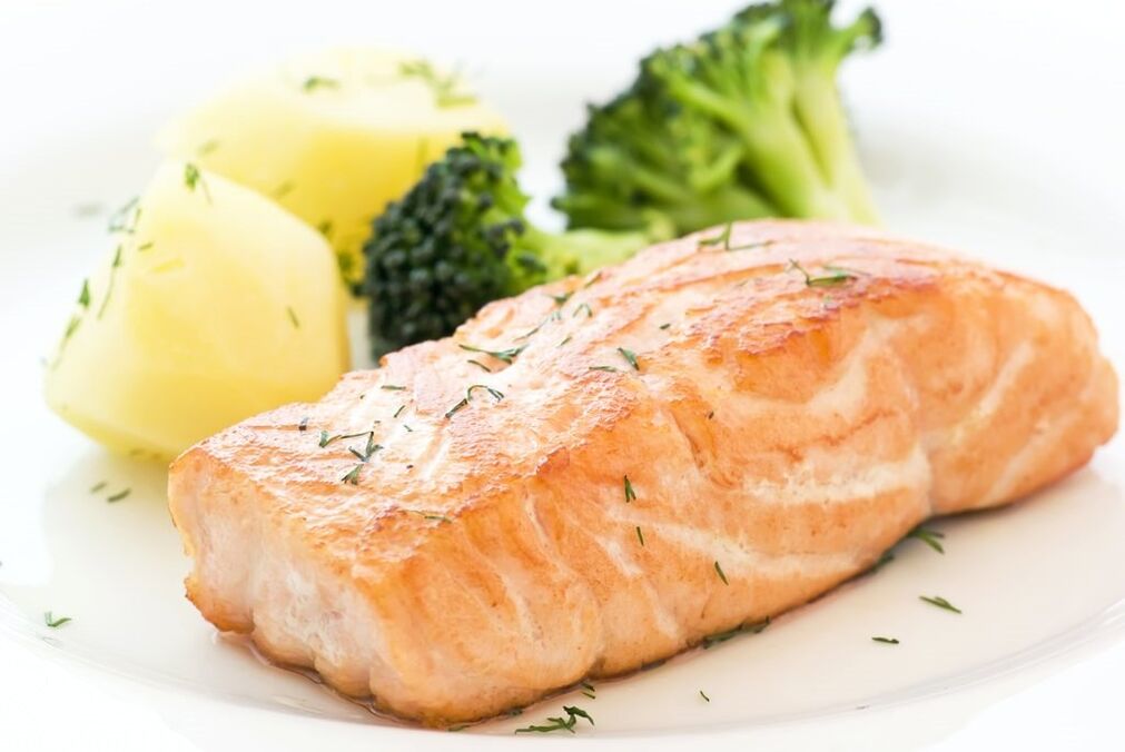 Para el día del pescado de la dieta 6 pétalos, es adecuado un filete de pescado cocinado al baño maría