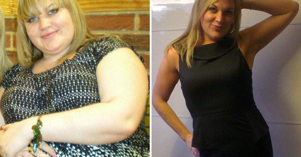 fotos antes y despues de la dieta perezosa