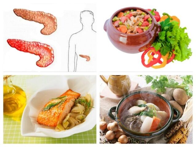 Nutrición dietética para la pancreatitis del páncreas. 