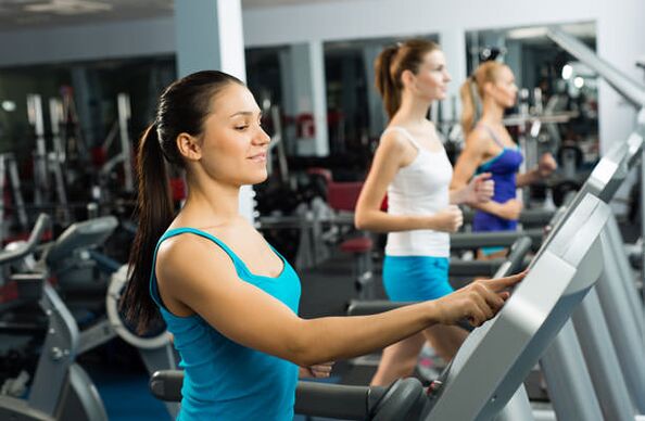 Entrenamiento cíclico en una cinta de correr